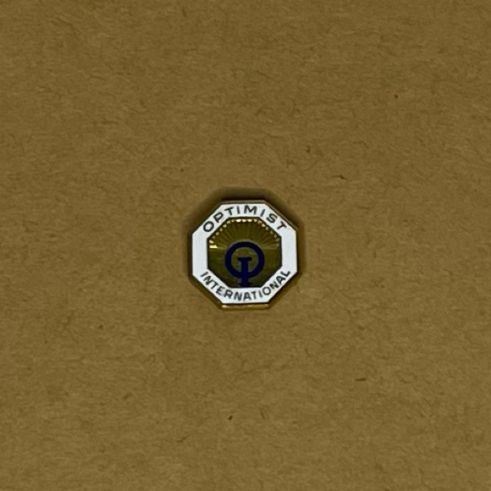 Optimist International pin